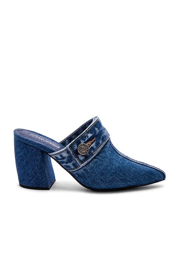 view 1 of 5 Billy Jean Mule in Blue Denim