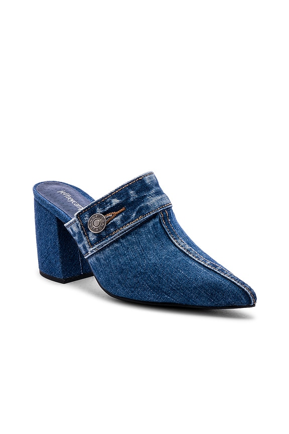 view 2 of 5 Billy Jean Mule in Blue Denim