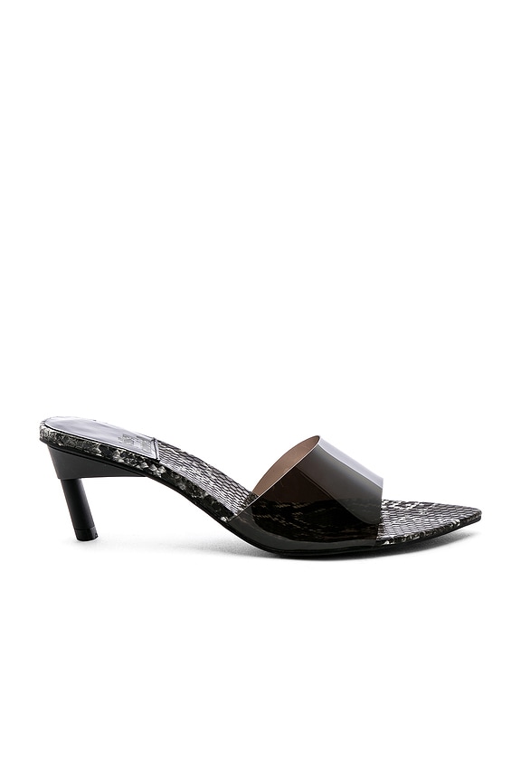 view 1 of 5 TACÓN PRINCIPE in Grey, Black Snake & Smoke