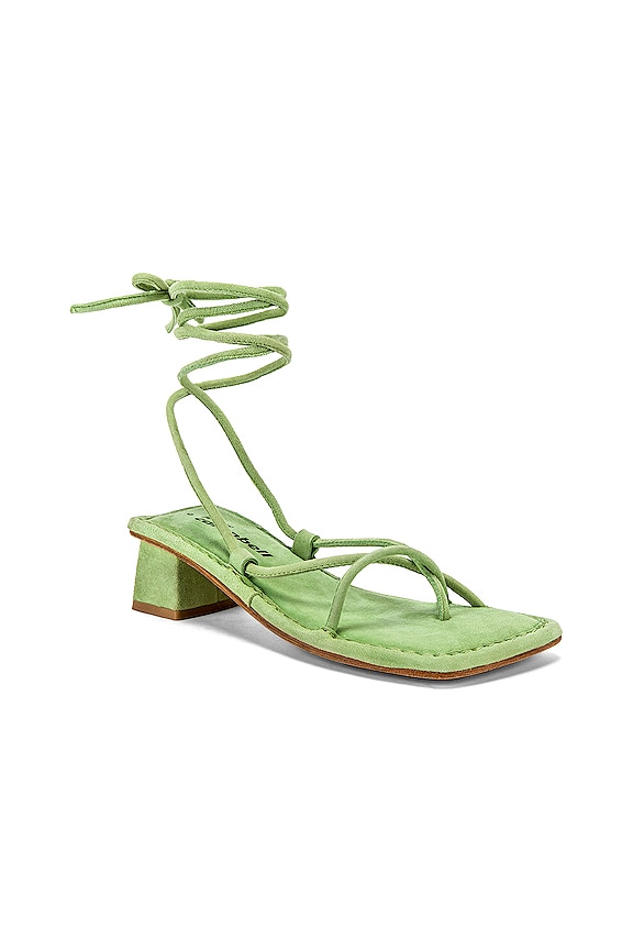 view 2 of 5 Kaine Sandal in Mint Suede