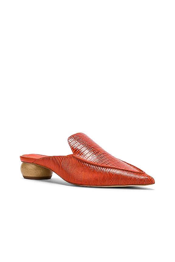 view 2 of 5 Vionit Mule in Orange Lizard