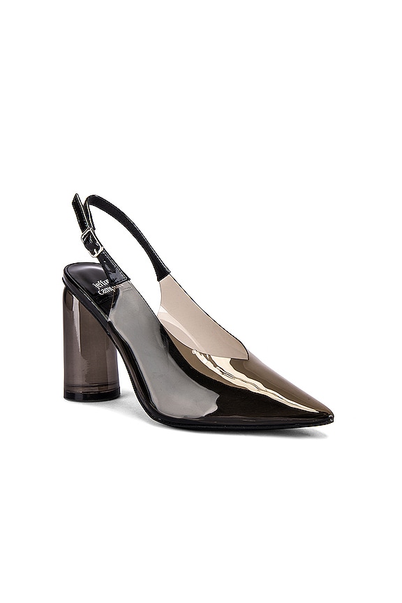 view 2 of 5 ESCARPINS TRIX in Smoke Vinyl Combo