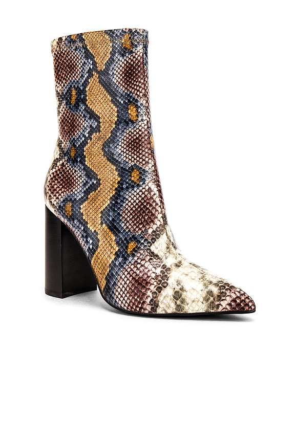 view 2 of 5 Siren Bootie in Grey Wine Snake