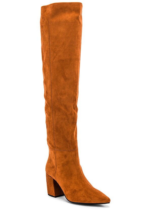 view 2 of 5 Final Slouch Boot in Tan Suede