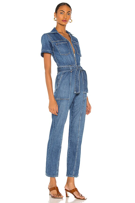 view 2 of 3 Golda Jumpsuit in Palisades Blue