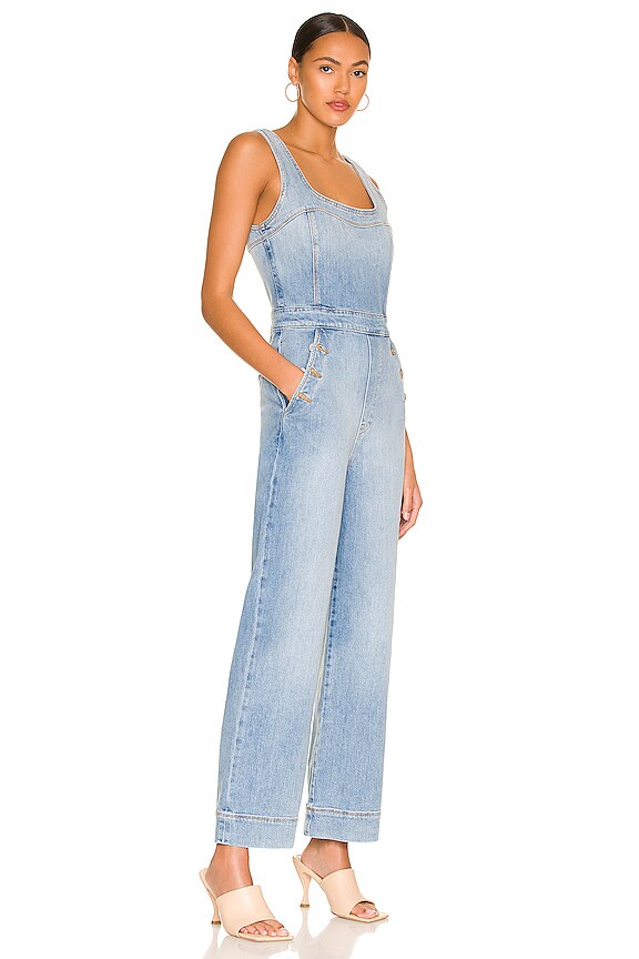 view 2 of 3 Bailey Denim Jumpsuit in Laguna Light