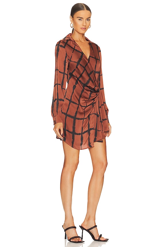 view 2 of 4 ROBE SOFIA in Soft Clay Shibori