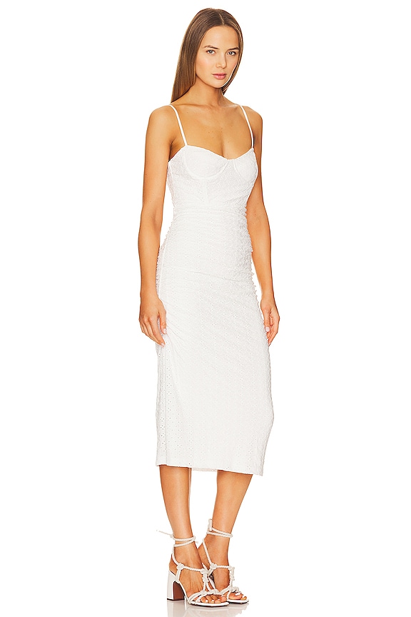 view 2 of 3 VESTIDO MOIRA in White