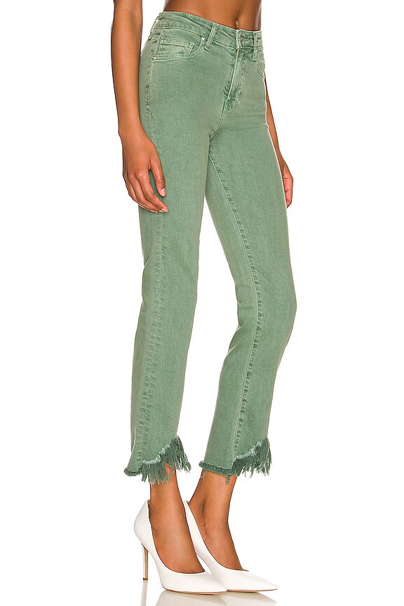 view 2 of 4 River High Rise Straight in Jade