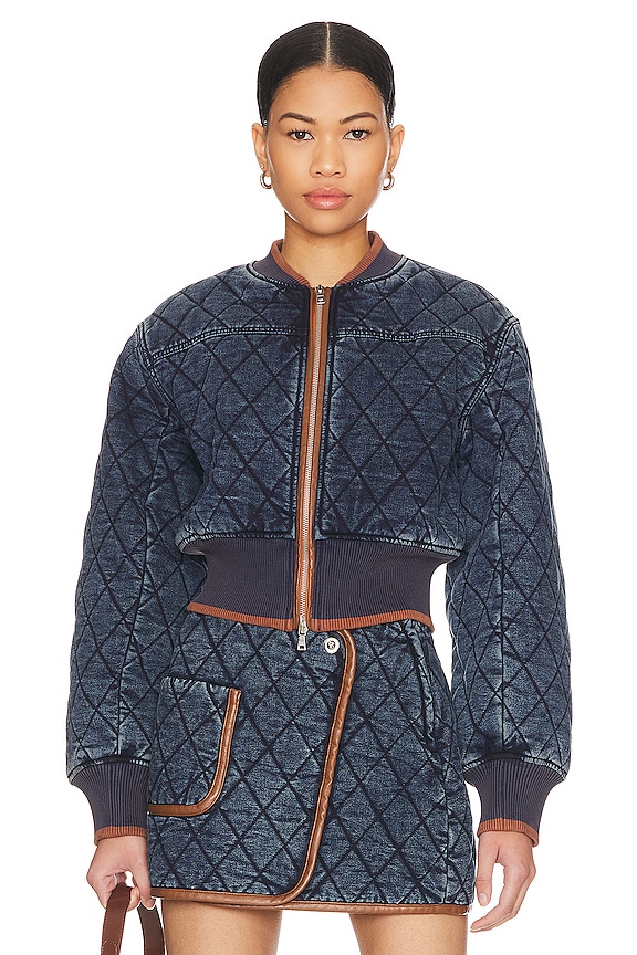 view 2 of 5 CHAQUETA ANGELIKA in Washed Indigo