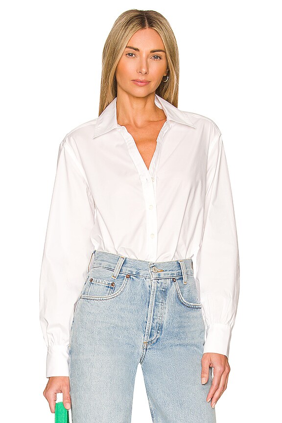 view 2 of 4 Skyler Button Down in White