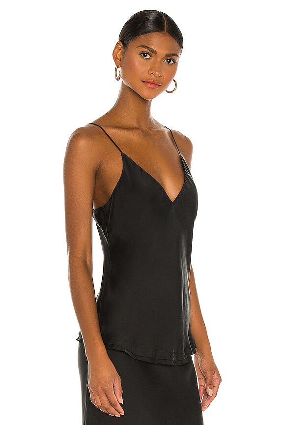 view 2 of 4 Simone Bias Cami in Black