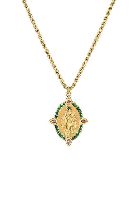 view 2 of 2 COLLAR ÁNGEL GUARDIÁN in Green & Blue