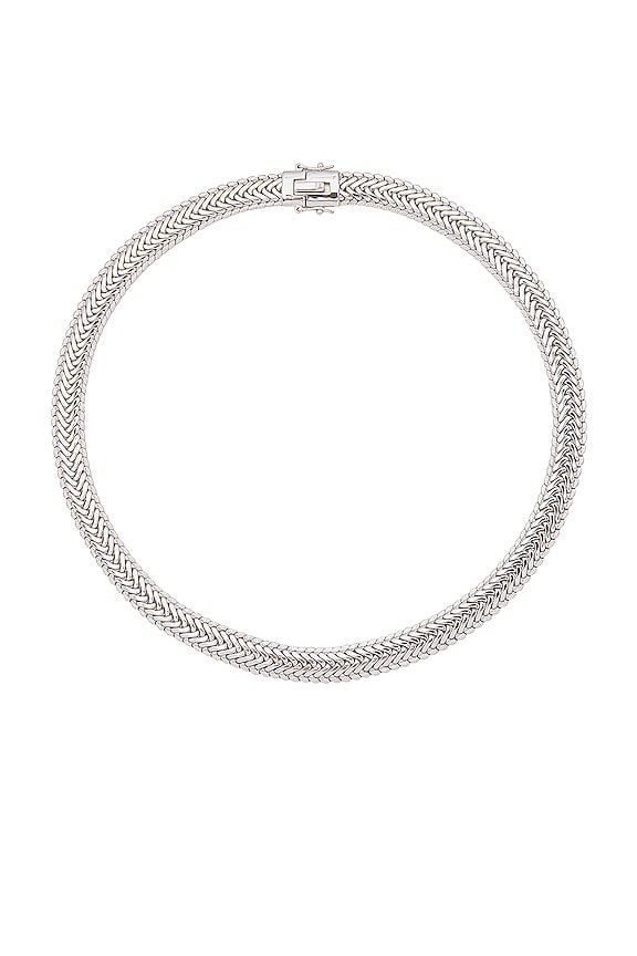 view 1 of 2 Cindy Thick Necklace in Silver