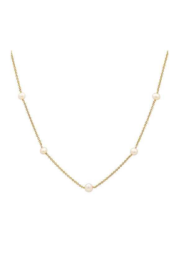 view 2 of 2 The Looker Pearl Necklace in Pearl