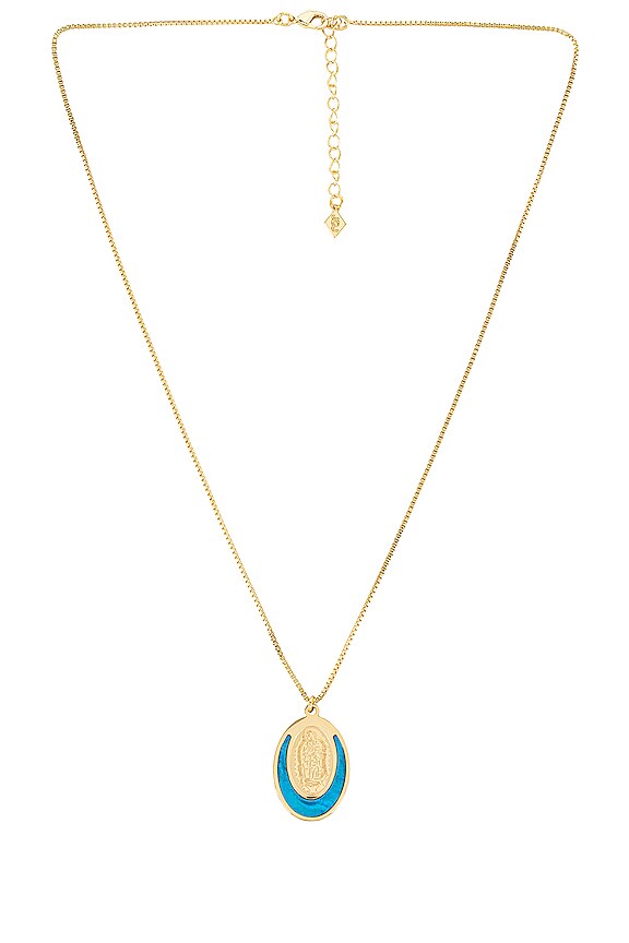 view 1 of 2 The Blanc Circle Pendant Necklace in Gold