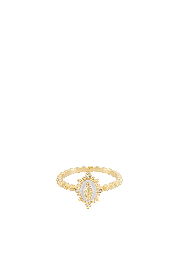 view 1 of 3 ANILLO LADY LOURDES in White