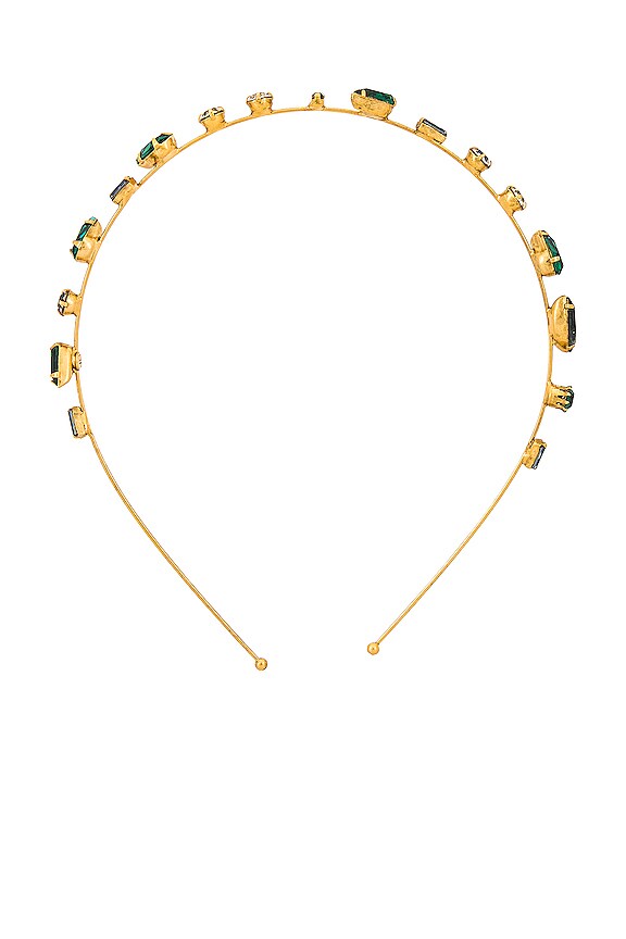 view 2 of 3 Jessa Headband in Emerald