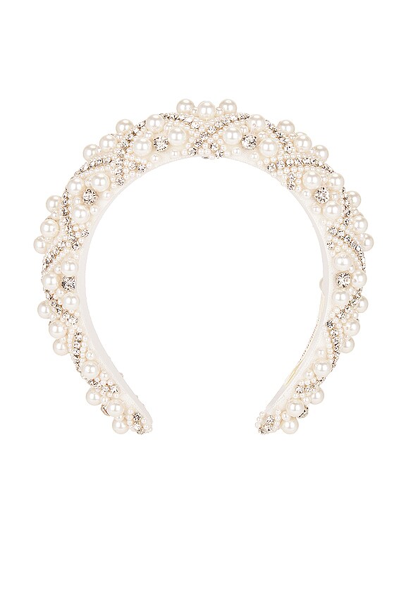 view 2 of 3 MARILYN 헤드밴드 in Cream