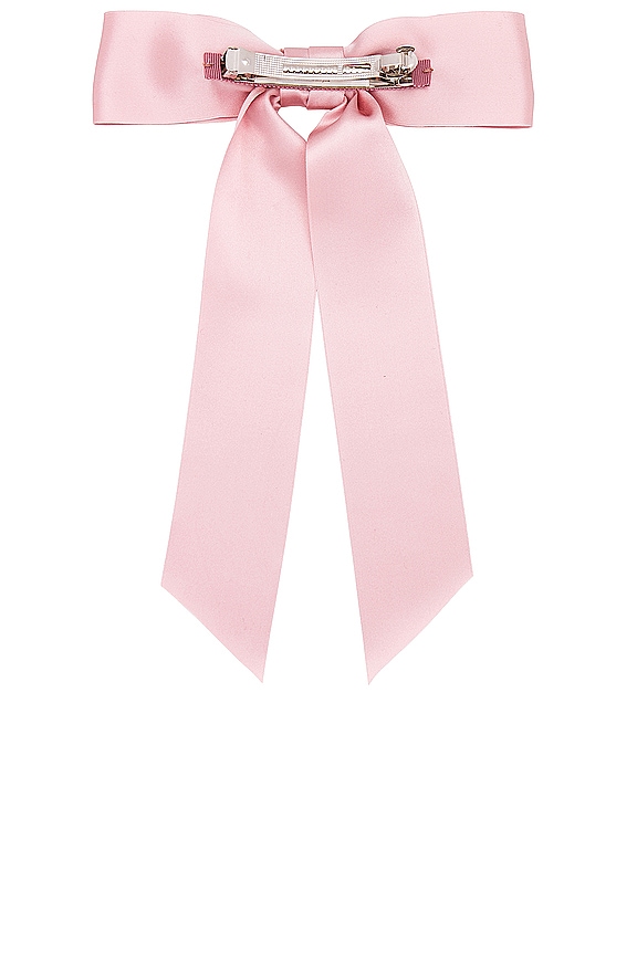 view 2 of 2 Virginia Bow Barrette in Blush
