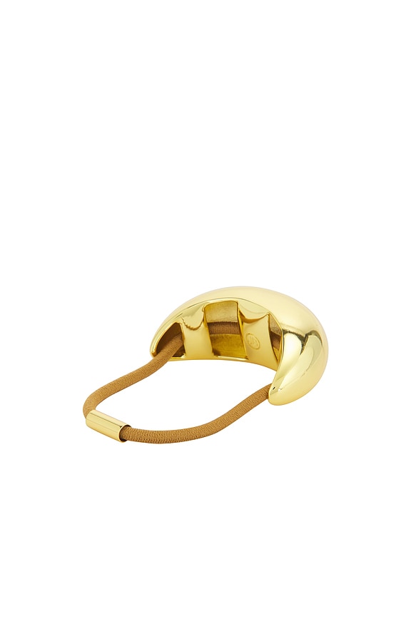 view 2 of 2 Mona Pony Wrap in Gold