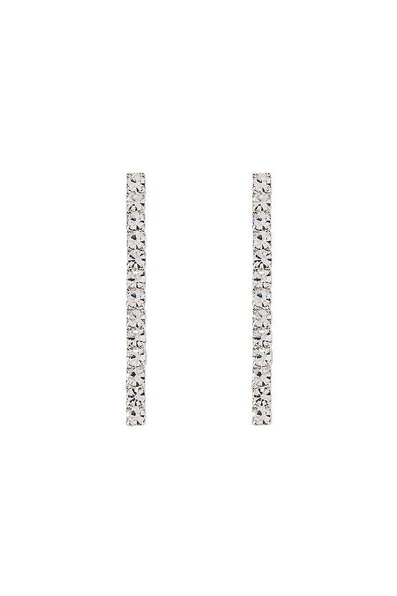 view 2 of 3 LOT GWEN BOBBY PIN in Crystal