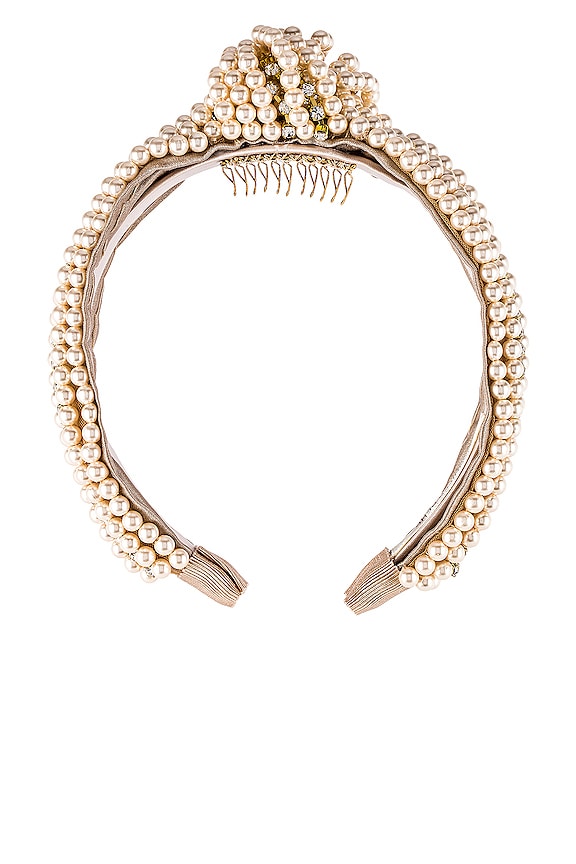 view 2 of 3 Sirene Headband in Pearl