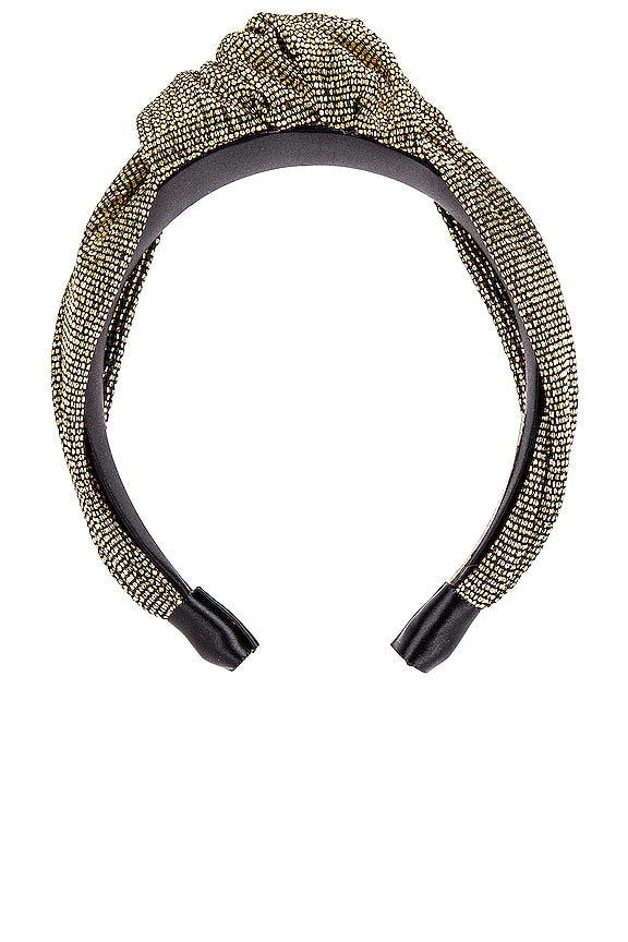 view 2 of 3 SERRE-TÊTE AVEC NŒUD GOLDIE in Gold