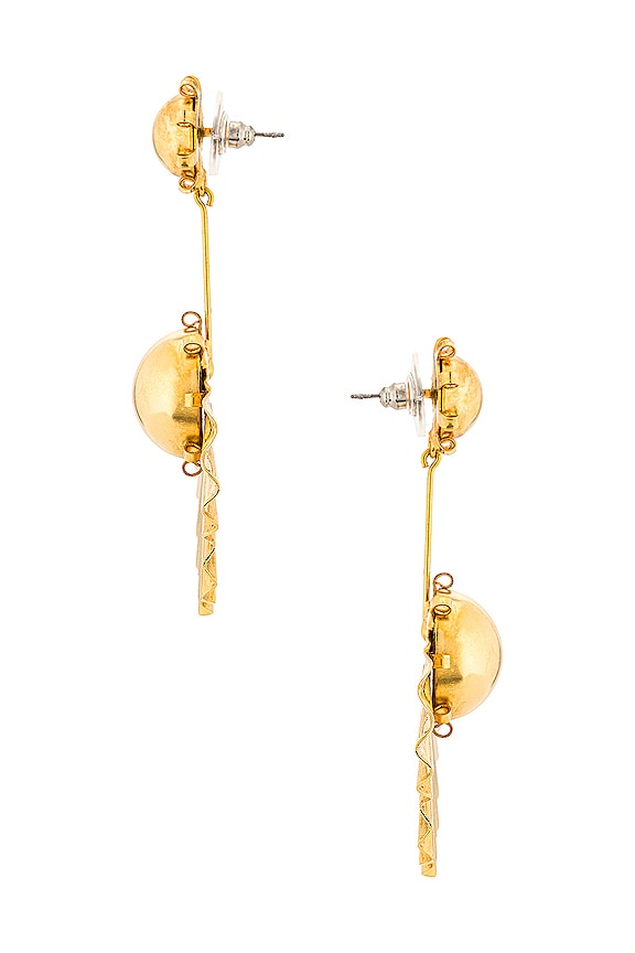 view 2 of 3 Bowie Earring in Gold