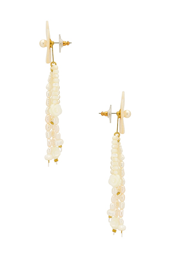 view 2 of 2 Mara Earring in Mother of Pearl