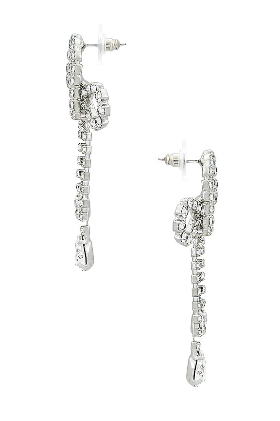 view 2 of 2 Mirabelle Earrings in Crystal