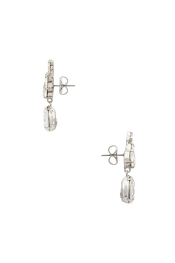 view 2 of 3 СЕРЬГИ ROXIE in Crystal