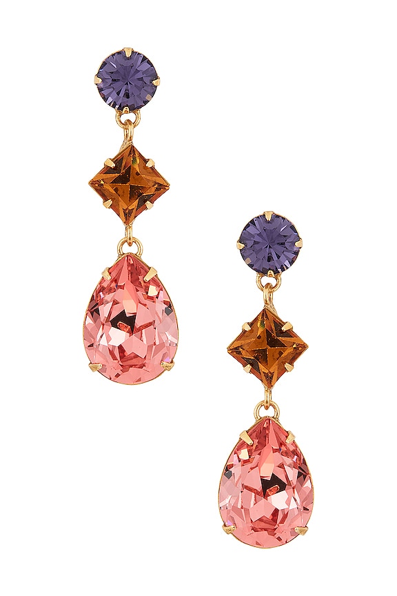 view 1 of 2 BOUCLES D'OREILLES HELENA in Paprika