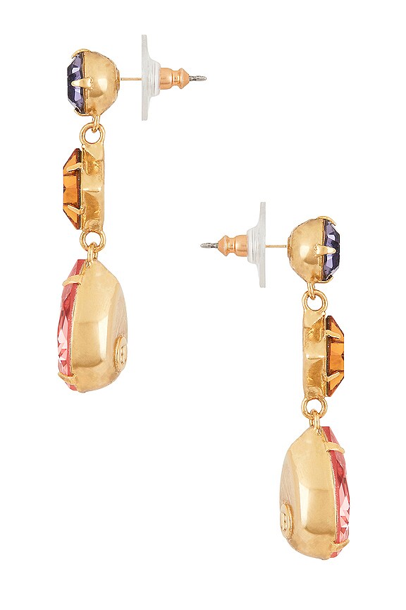 view 2 of 2 BOUCLES D'OREILLES HELENA in Paprika