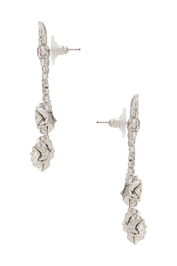 view 2 of 3 BOUCLES D'OREILLES RHIANNON in Crystal