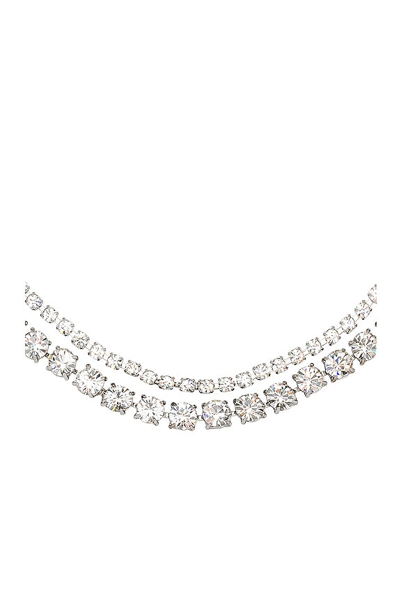 view 2 of 2 ALDA 목걸이 in Crystal