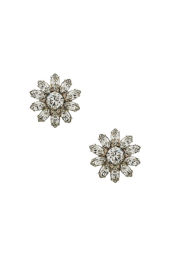 Jennifer Behr Perpetua Earring in Silver | REVOLVE