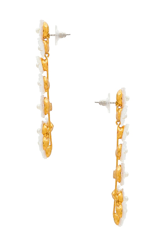 view 2 of 3 BOUCLES D'OREILLES OLIVIANA in Mother Of Pearl