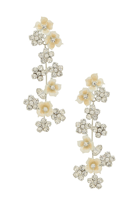 view 2 of 3 PENDIENTE DELPHINE in Snow