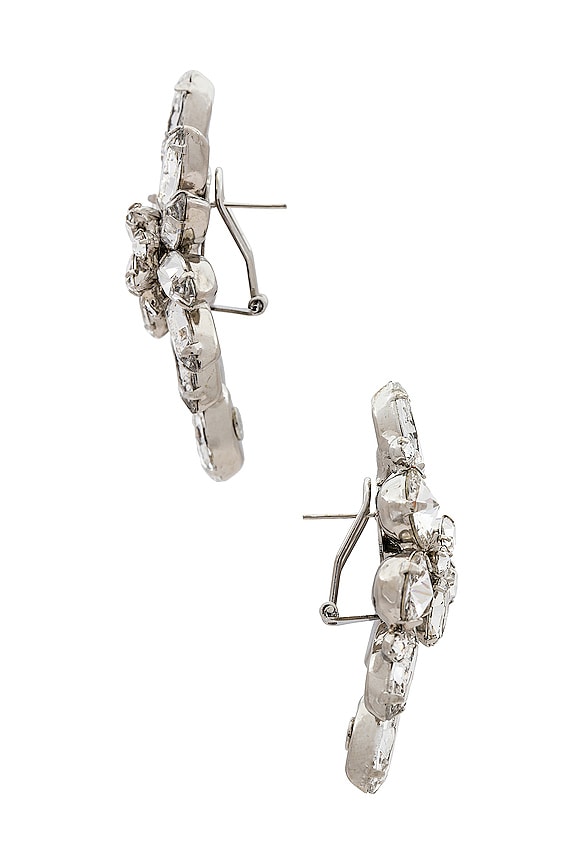 view 2 of 3 PENDIENTES LANDRY in Crystal