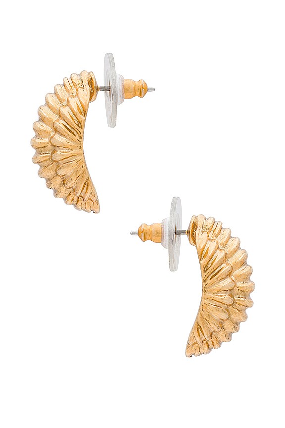 view 2 of 2 DAMARIS 스터드 귀걸이 in Gold