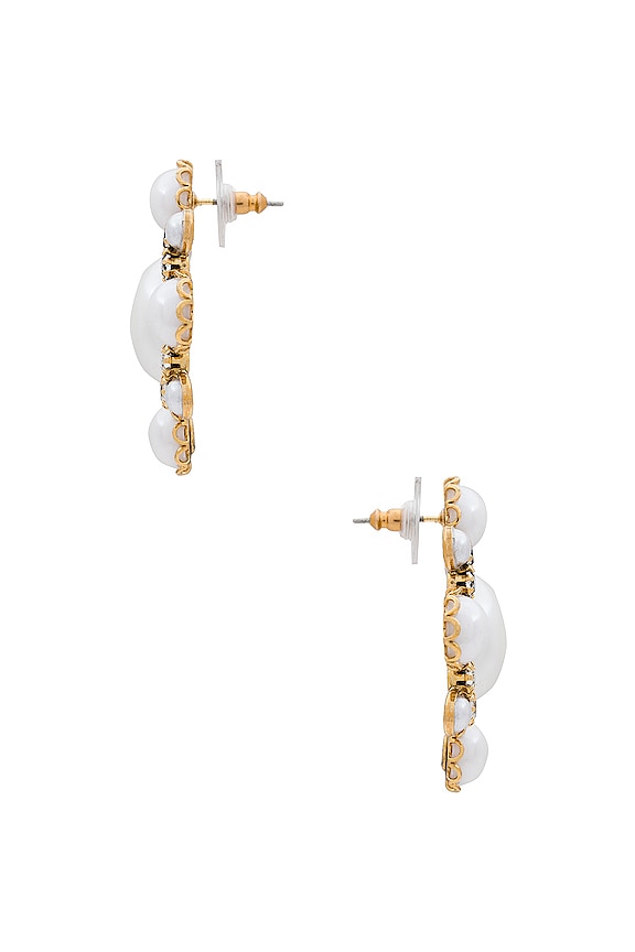 view 2 of 3 BRINCOS JUBILEE in Gold Pearl