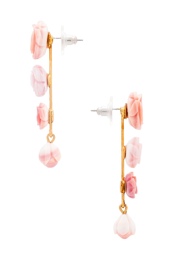 view 2 of 3 BOUCLES D'OREILLES TYLA in Rose