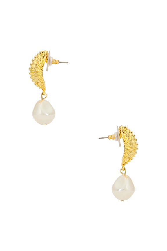 view 2 of 2 Asha Earrings in Pearl