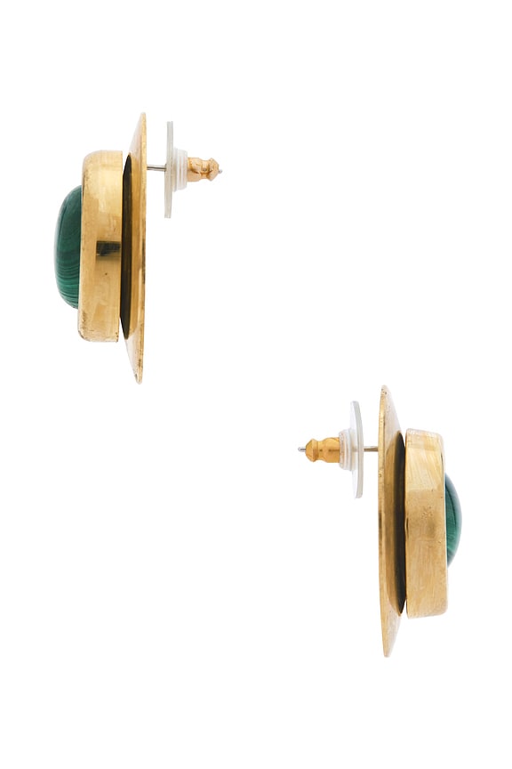 view 2 of 2 Alva Earrings in Malachite