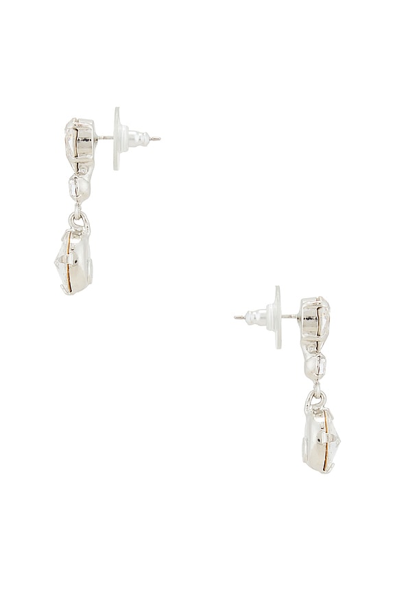 view 2 of 2 BOUCLES D'OREILLES PENDANTES TRYSTAN in Crystal