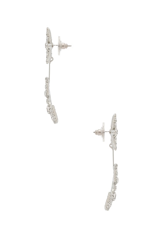 view 2 of 2 Leonida Earrings in Crystal