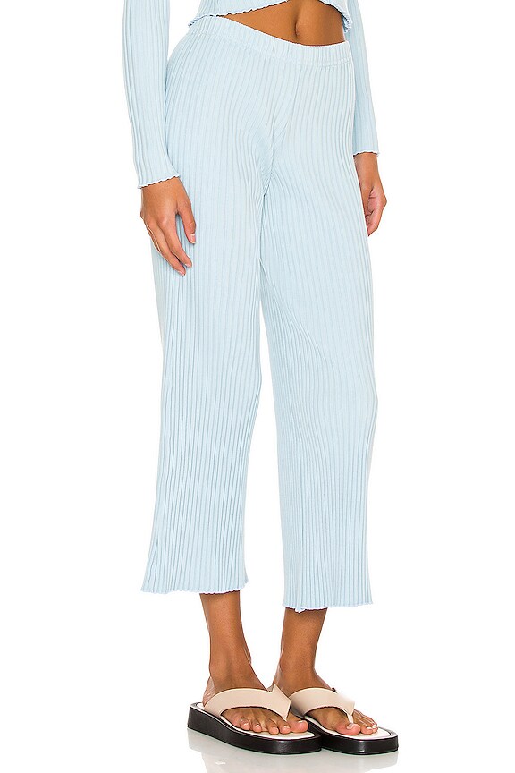 view 2 of 4 Ginza Rib Cropped Pant in Malibu