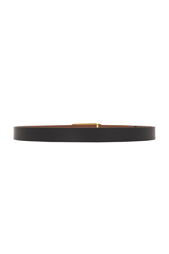 view 2 of 3 Sundra Convertible Belt in Black/chestnut & Gold