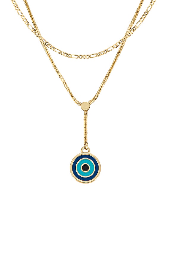 view 2 of 2 ОЖЕРЕЛЬЕ EVIL EYE in Gold